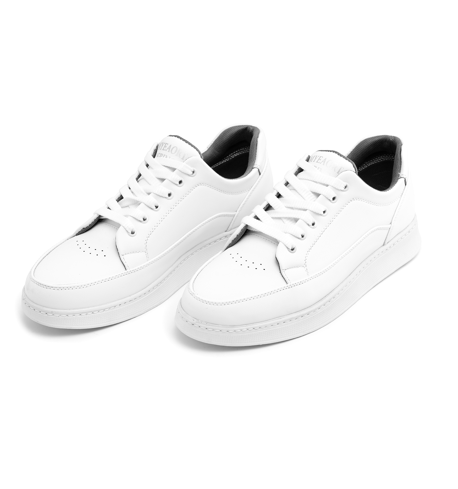 کفش روزمره مردانه سفید بند دار مدل 46616