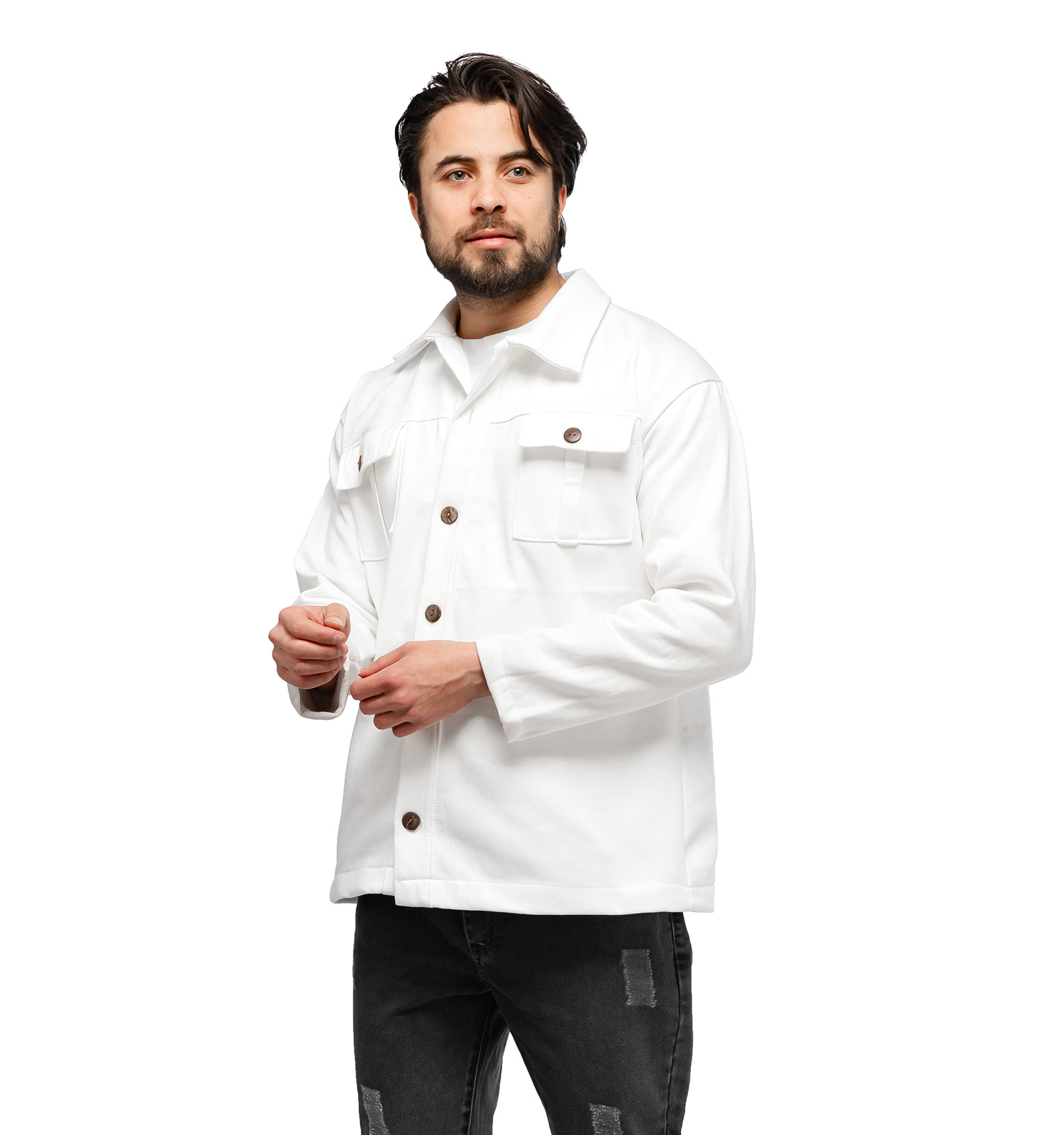 کت مردانه اسپرت ساده مدل 46634