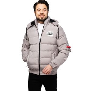 کاپشن اسپرت مردانه بادی کلاهدار Adidas مدل 46550