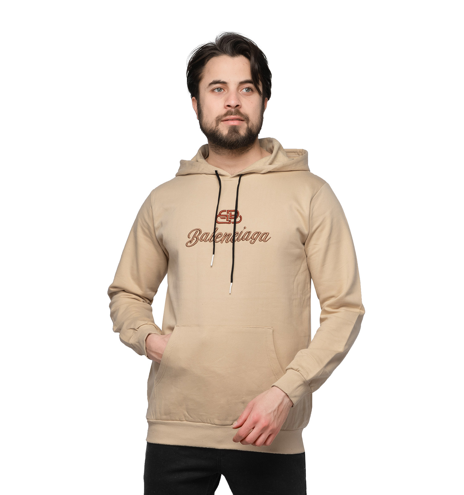 هودی کلاهدار گلدوزی شده Balenciaga مدل 46659