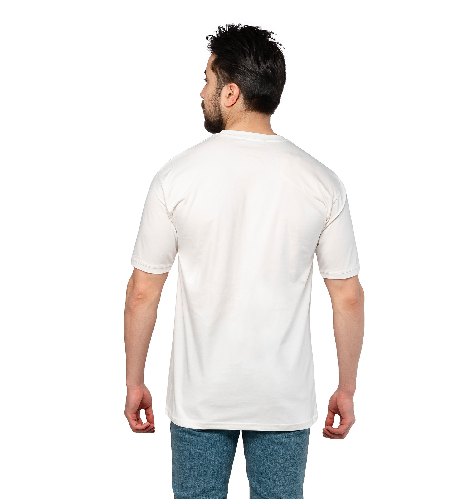 کیت ورزشی چلسی یقه گرد مردانه سفید مدل 46905