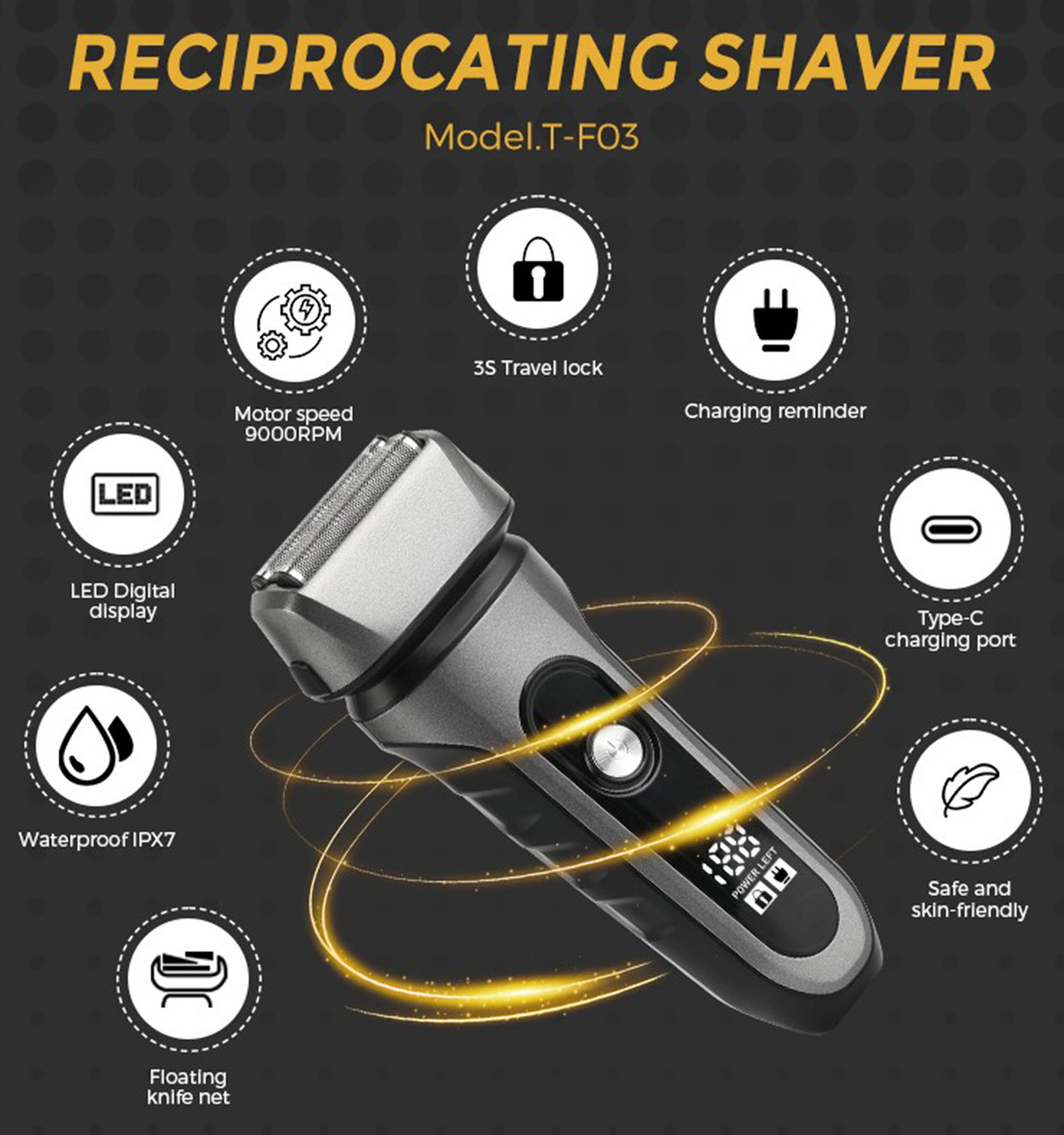 ماشین اصلاح گرین لاین Green Lion Ultra Glide Men ’ s Shaver مدل 46798