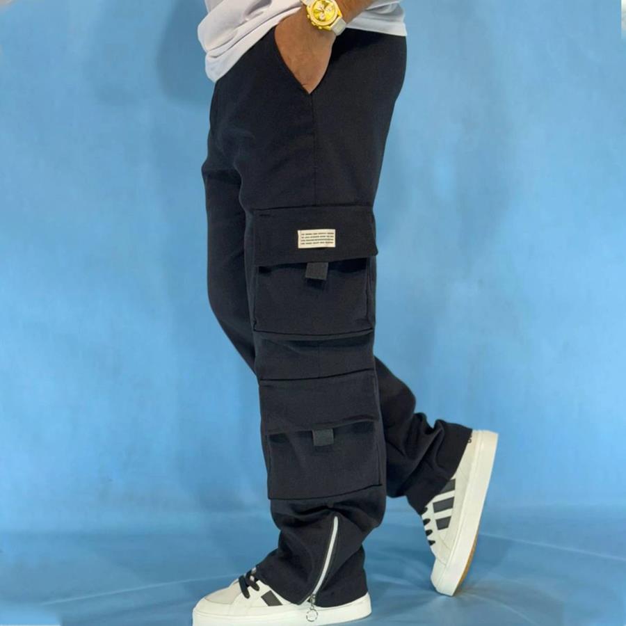 شلوار مردانهCargo_Black مدل 3500