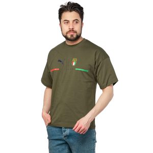تیشرت لش Italia یقه گرد مردانه طرحدار مدل 47107