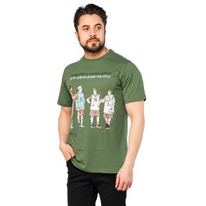 تیشرت Bo basketball یقه گرد مردانه طرحدار مدل 47100