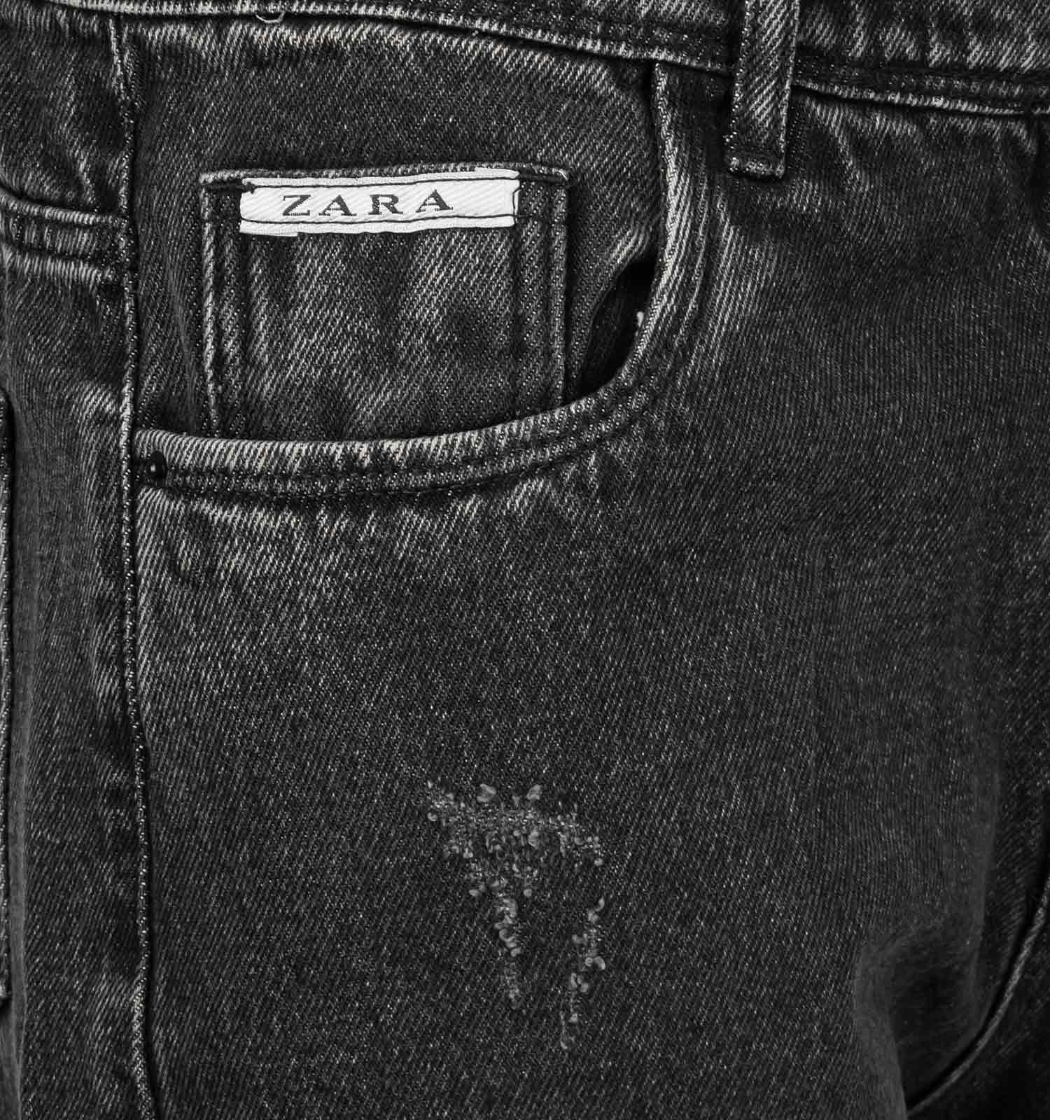 شلوار لی مام فیت مردانه اسپرت Zara مدل 47307