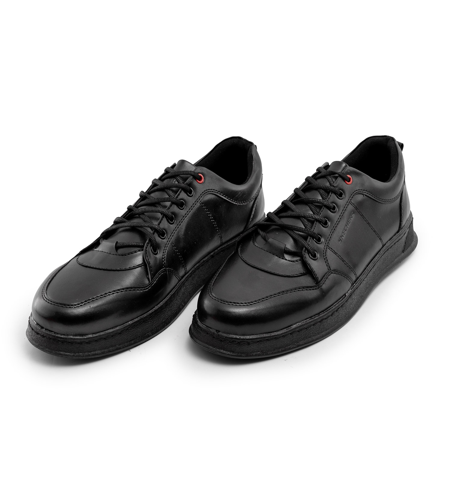 کفش روزمره Skechers مردانه مشکی بند دار مدل 47187