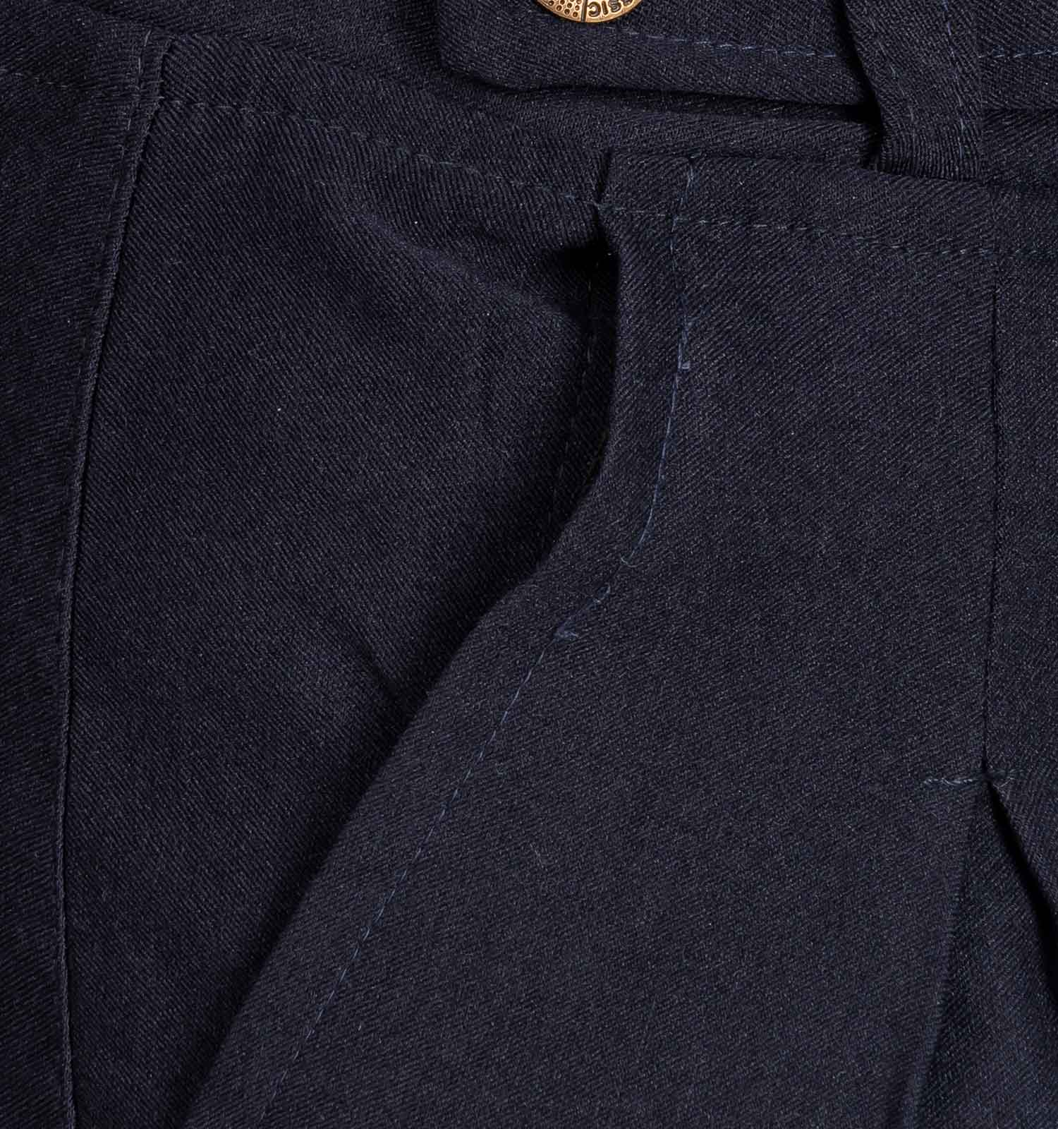 شلوار اسلش اسپرت مردانه سرمه ای بنگال کمر انگلیسی مدل 47033