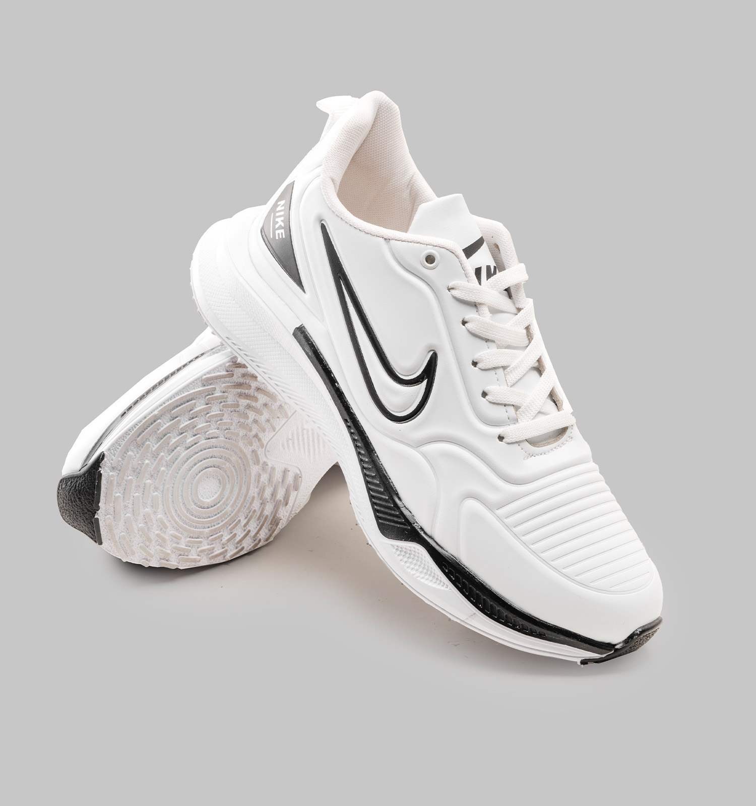 کفش روزمره Nike مردانه سفید بند دار مدل 46996