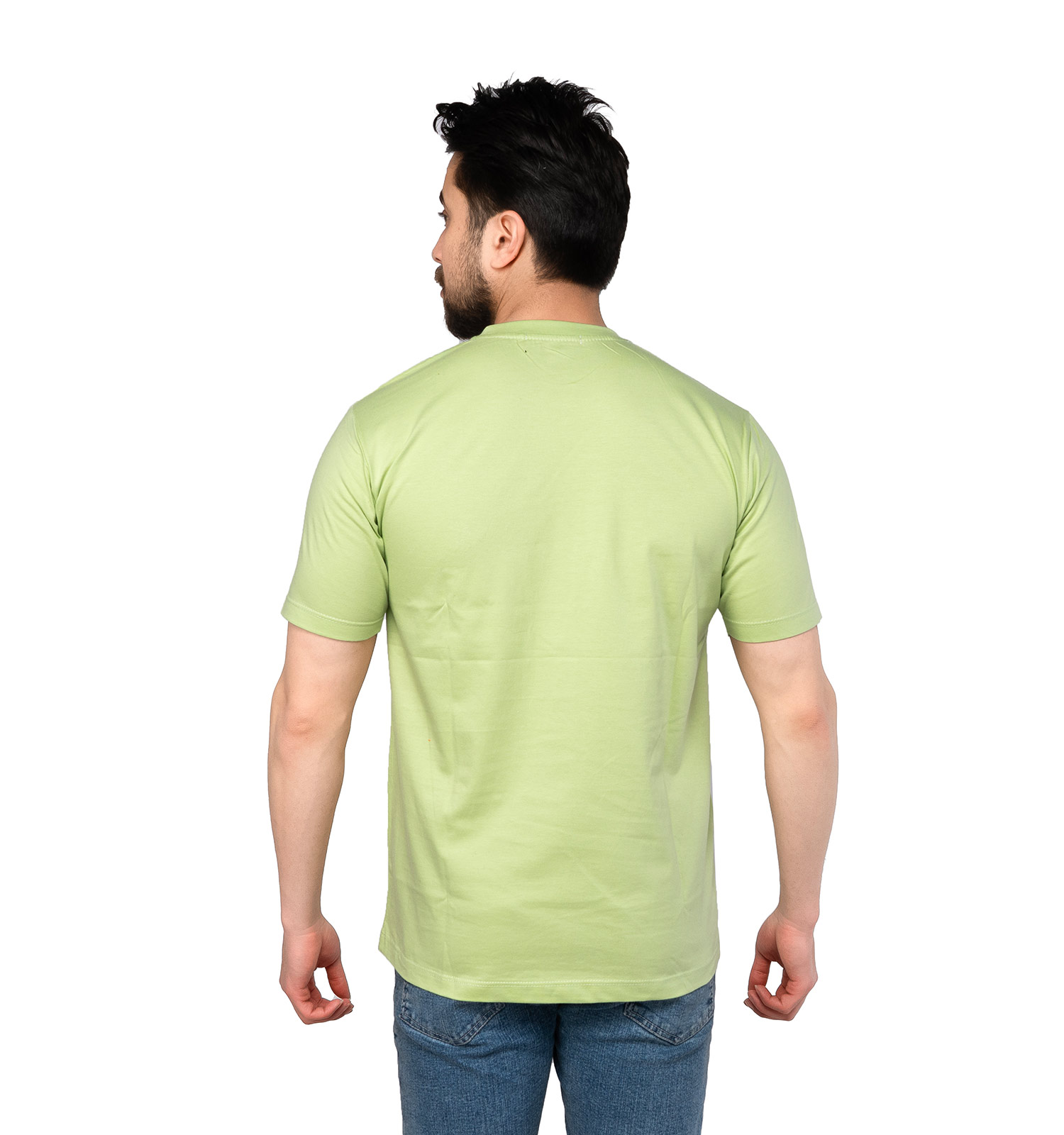 تیشرت Polo یقه گرد مردانه پنبه ساده مدل 46999