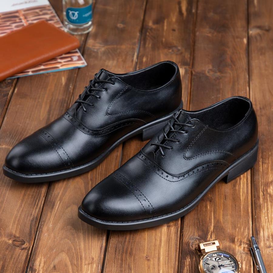 کفش مردانه Sewing_Black مدل 3509