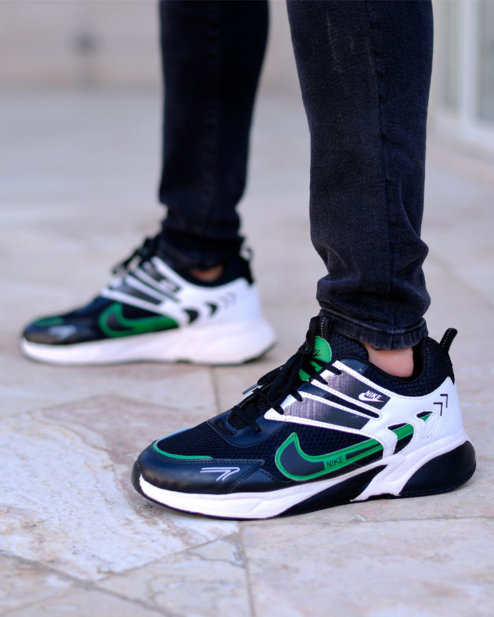کفش مردانه NIKE مدل ORBIT مشکی سبز کد 6278