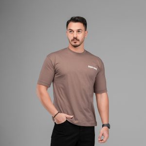 تیشرت باکسی مچینست ماکان یقه گرد مردانه طرحدار مدل 47565