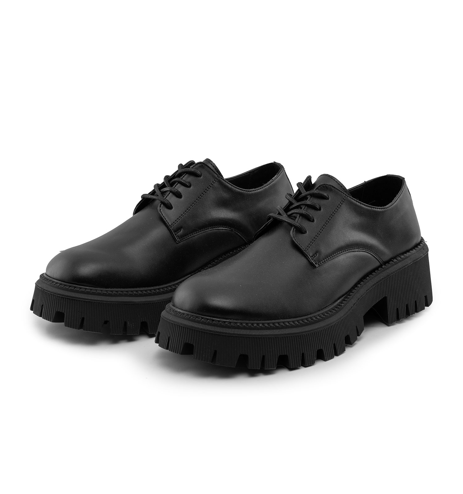 کفش رسمی مردانه مشکی بند دار Loafers مدل 47701
