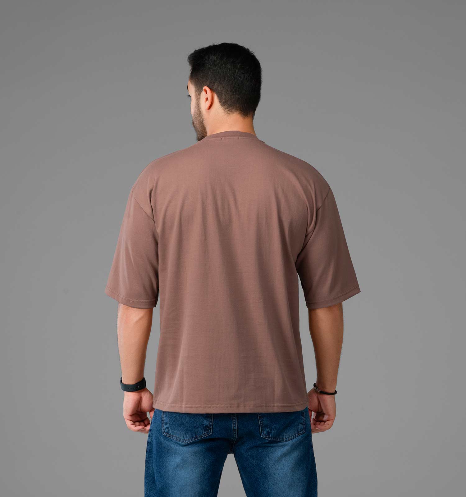 تیشرت یقه گرد مردانه ماکان ساده مدل 47766