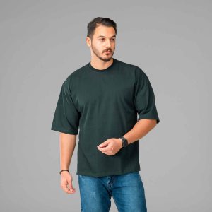تیشرت یقه گرد مردانه ماکان ساده مدل 47768
