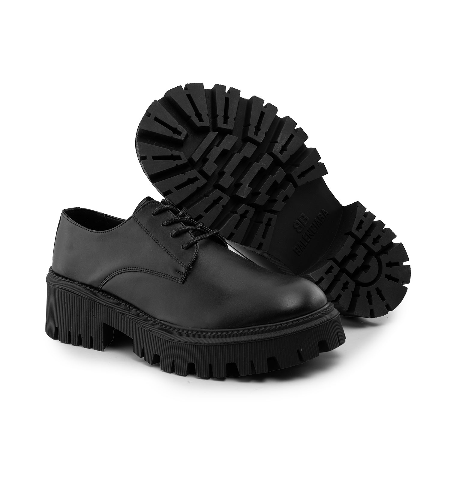 کفش رسمی مردانه مشکی بند دار Loafers مدل 47701