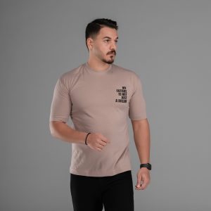 تیشرت باکسی مچینست ماکان یقه گرد مردانه طرحدار مدل 47546