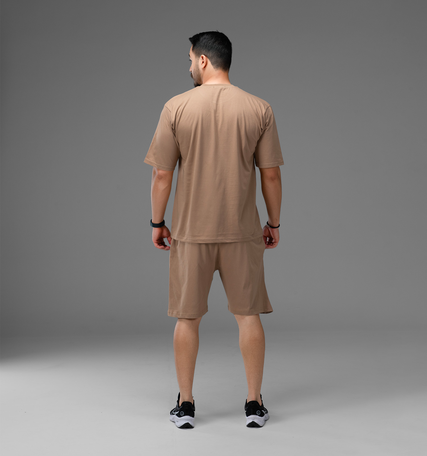 ست تیشرت شلوارک مردانه طرحدار Nike یقه گرد مدل 47710