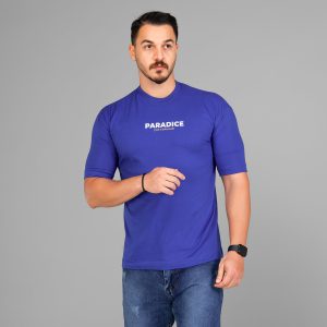 تیشرت باکسی مچینست ماکان یقه گرد مردانه طرحدار مدل 47552
