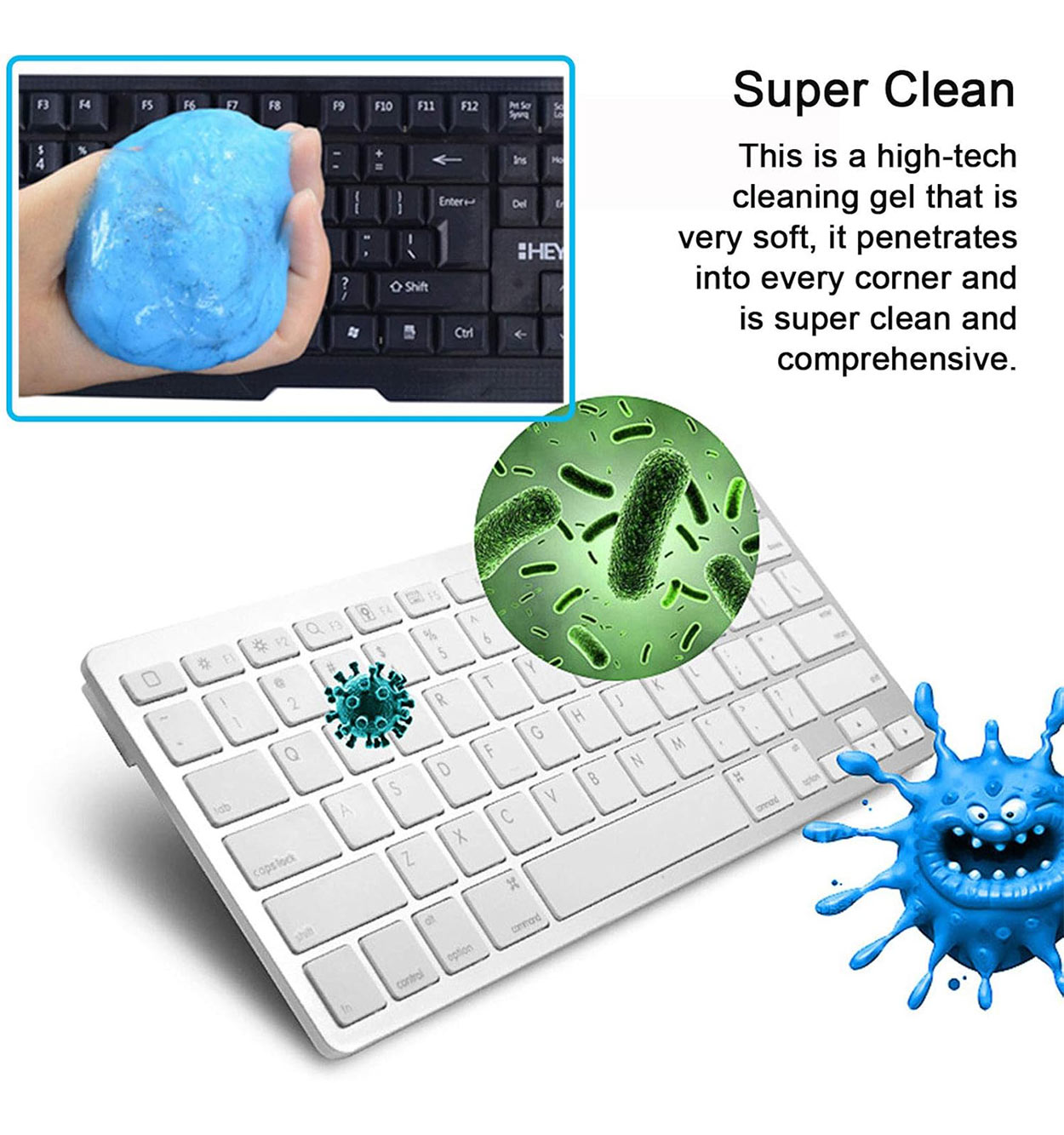 ژل پاک‌کننده گرد غبار نیویورسال 160 گرمی مدل 47850