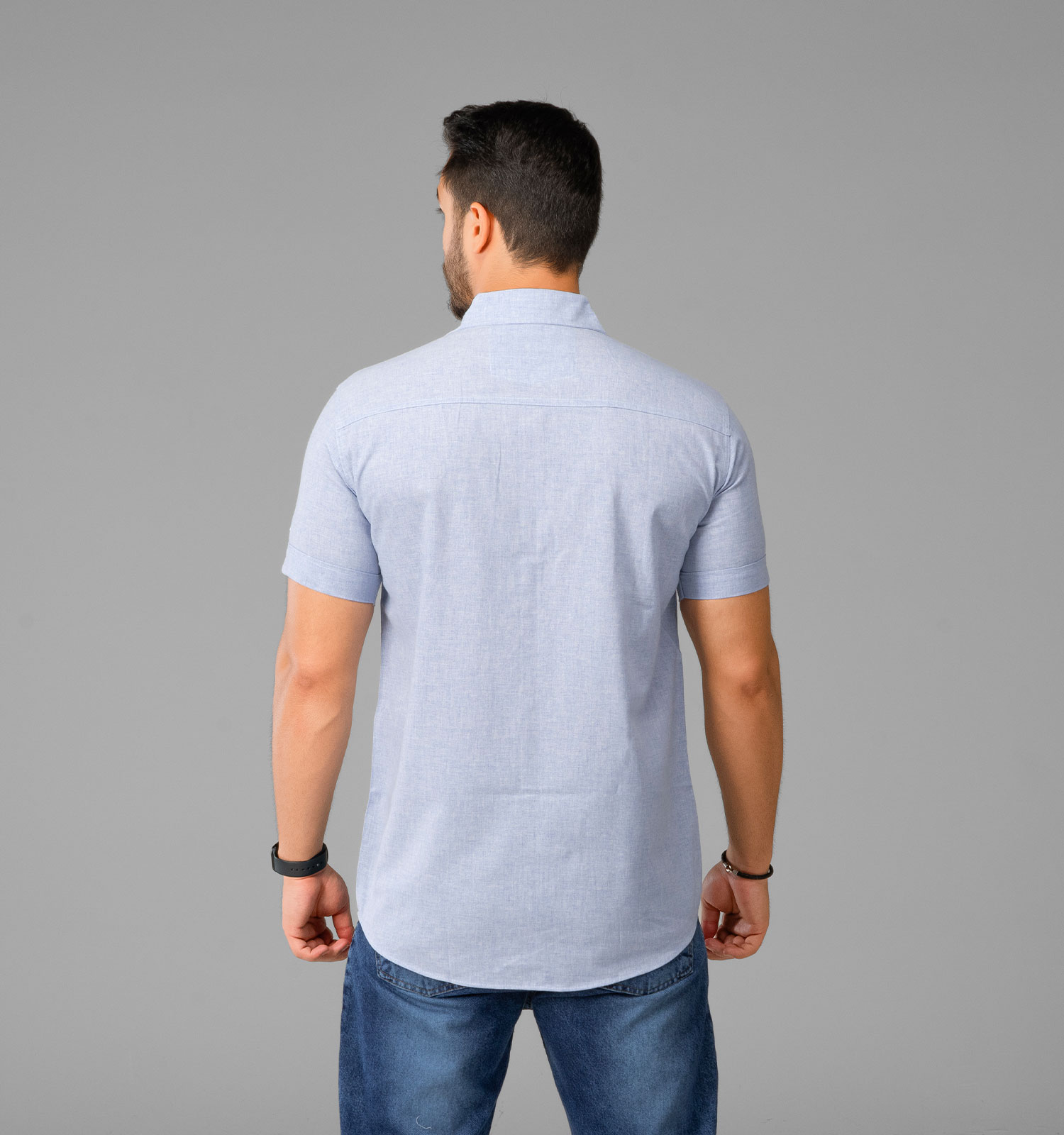 پیراهن اسپرت کنفی ترک مردانه ساده آستین کوتاه Polo مدل 47857