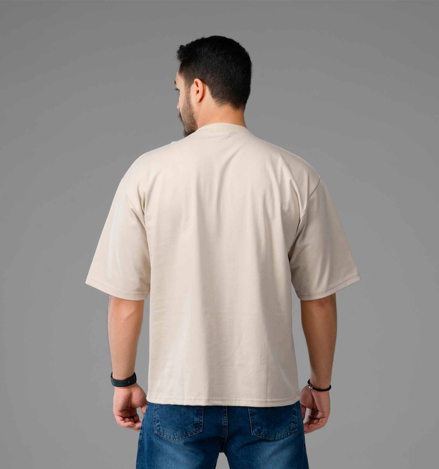 تیشرت یقه گرد مردانه ماکان ساده مدل 47764