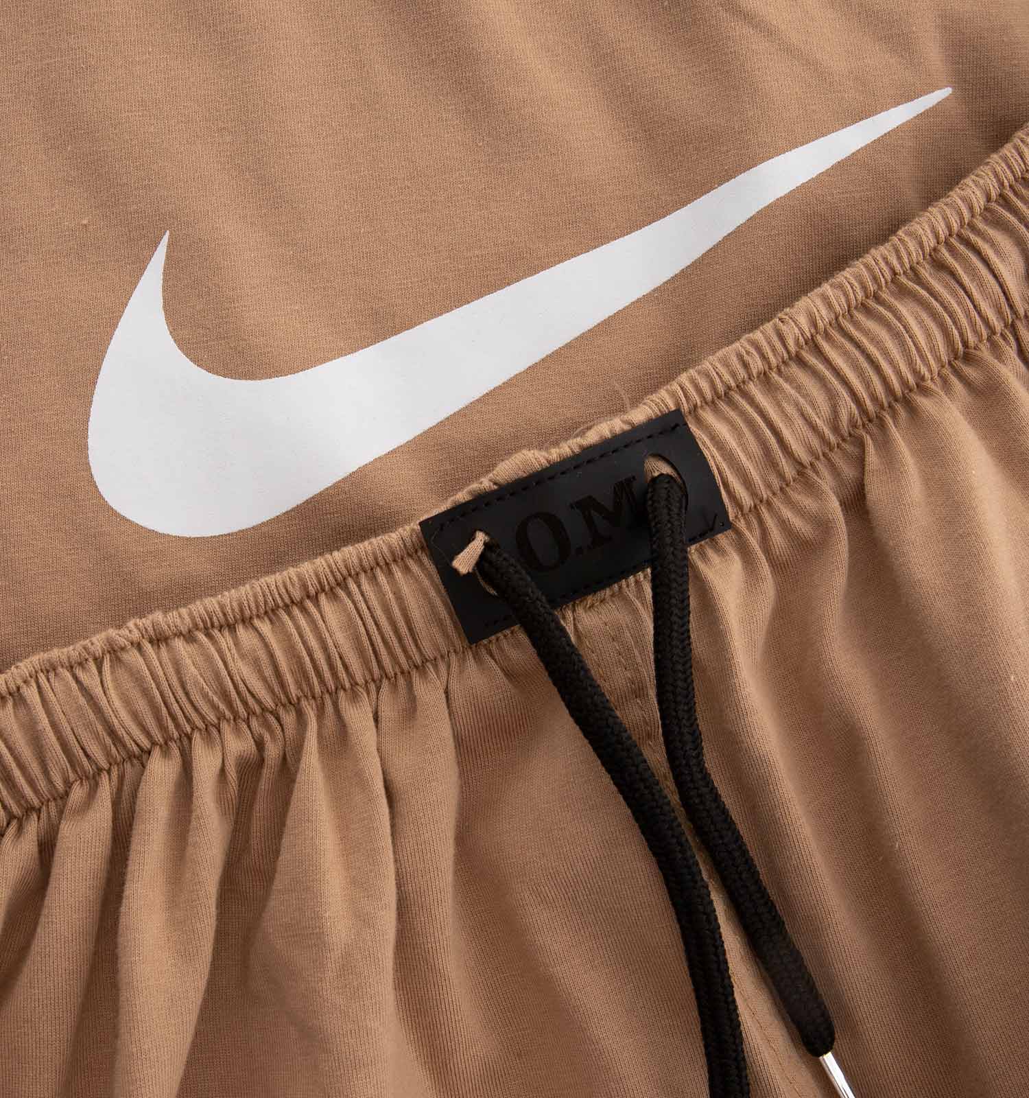 ست تیشرت شلوارک مردانه طرحدار Nike یقه گرد مدل 47710