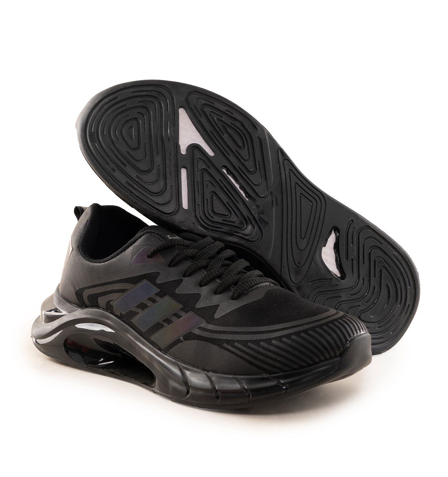 کفش روزمره مردانه Adidas بندی مشکی مدل 48139