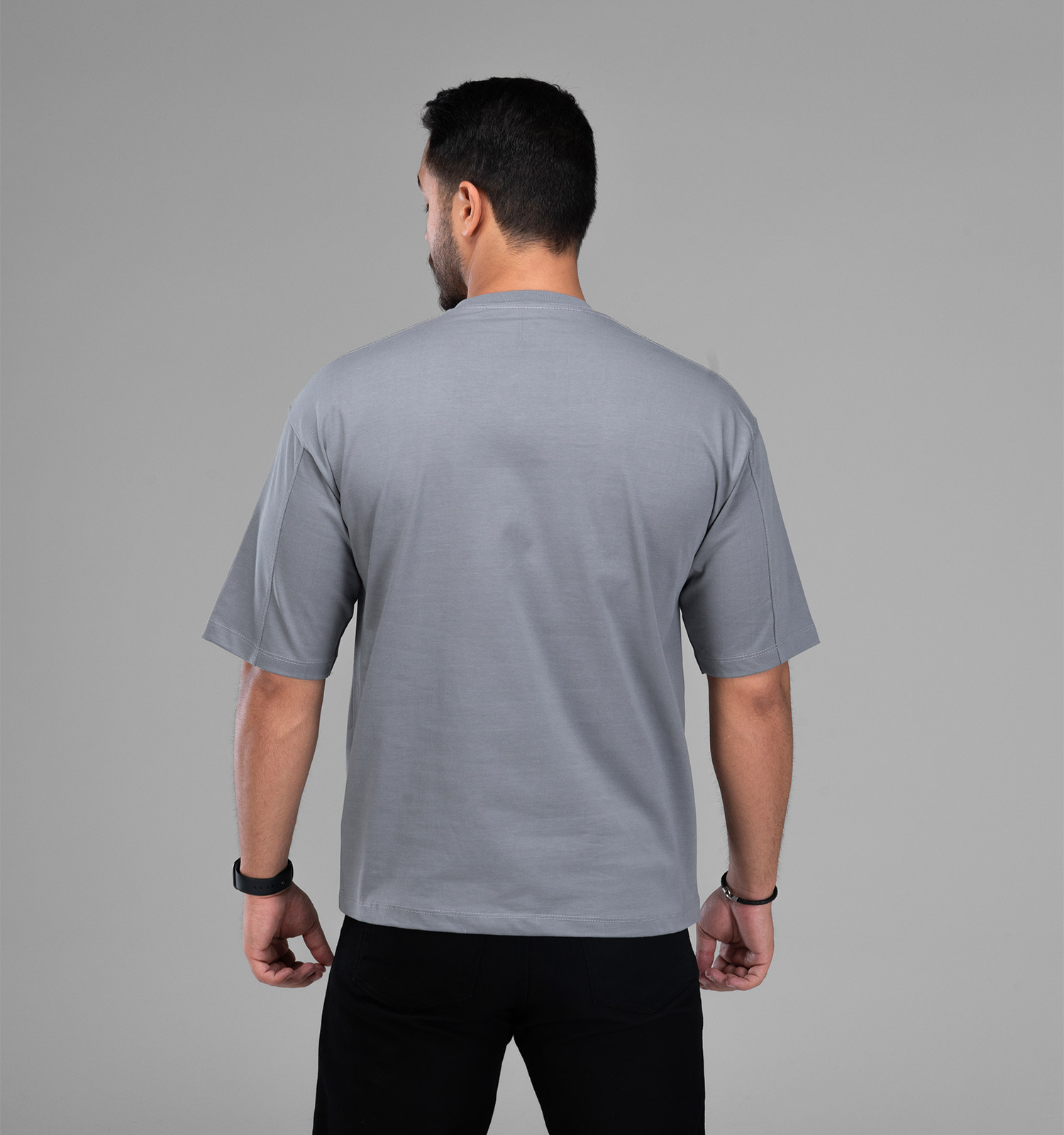 تیشرت یقه گرد مردانه نخ پنبه طرحدار مدل 47997