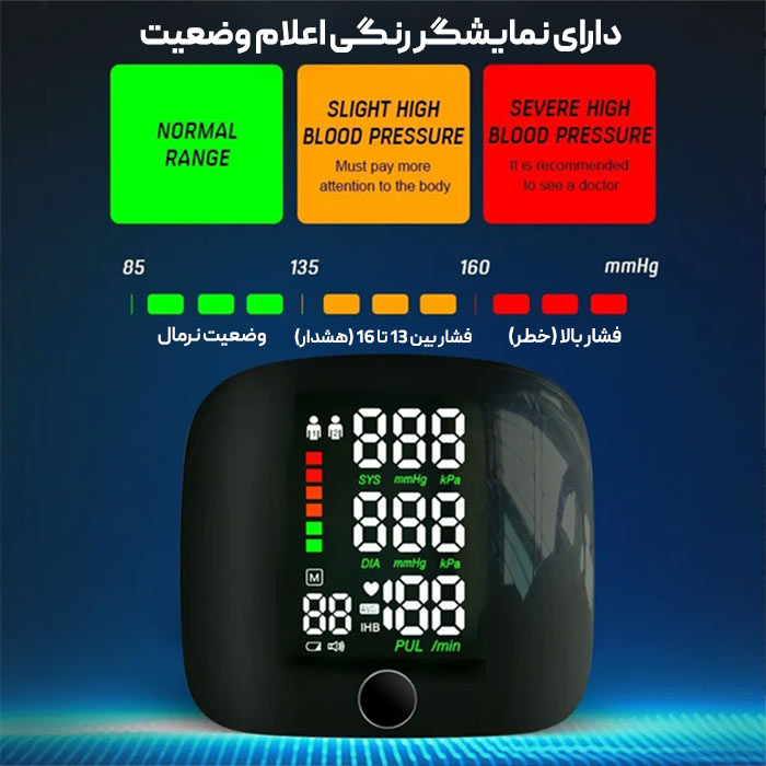 فشار سنج دیجیتال مچی