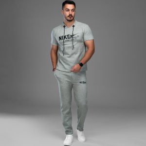 ست مردانه تیشرت شلوار Nike طرحدار مدل 48209