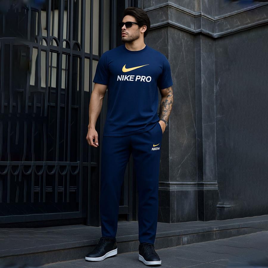 تیشرت شلوار مردانه Pro_NavyBlue مدل 3617