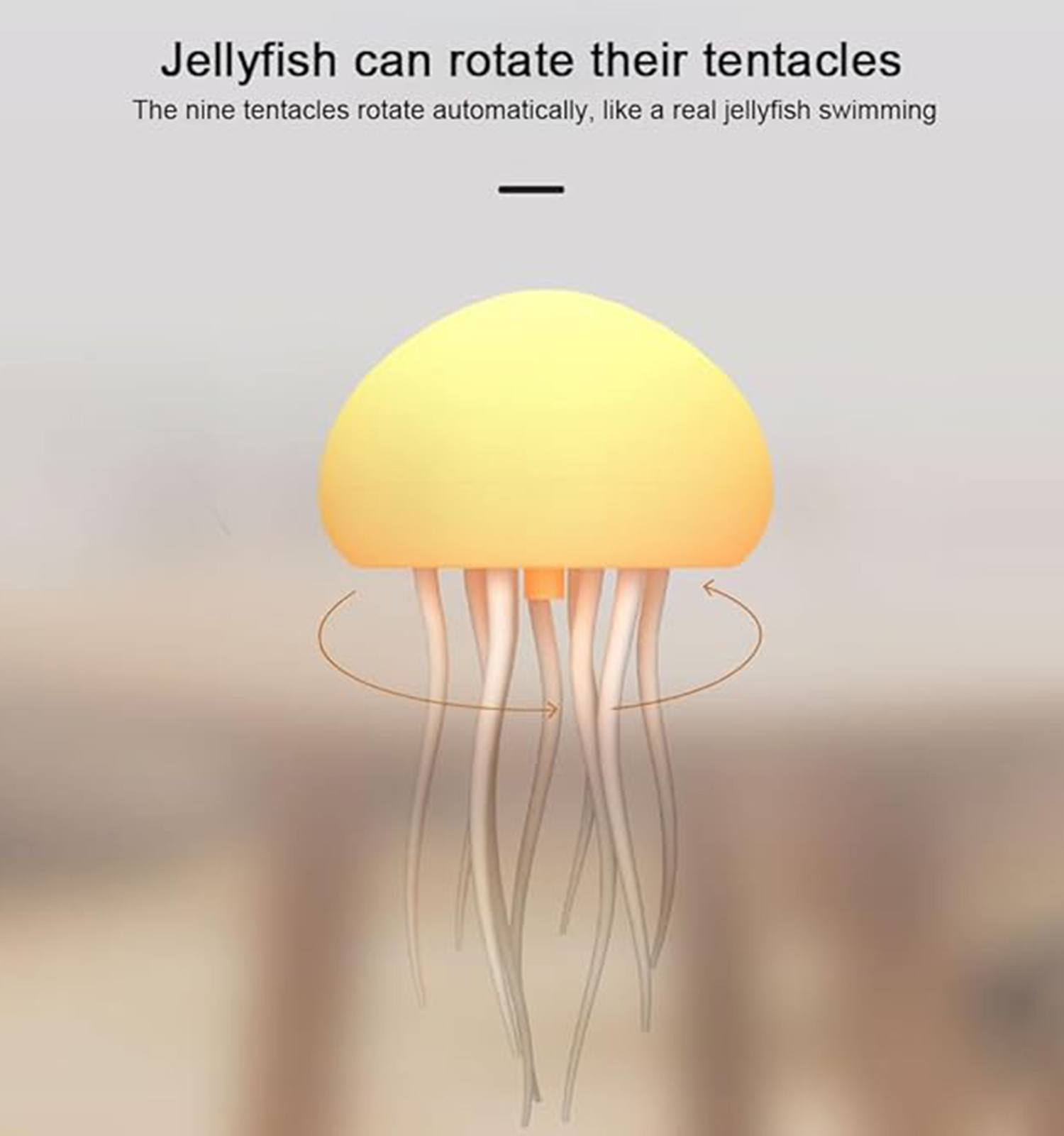 چراغ خواب عروس دریایی مدل 48295