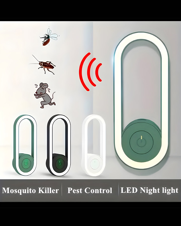 چراغ خواب حشره کش برقی اولتراسونیک کد 6374