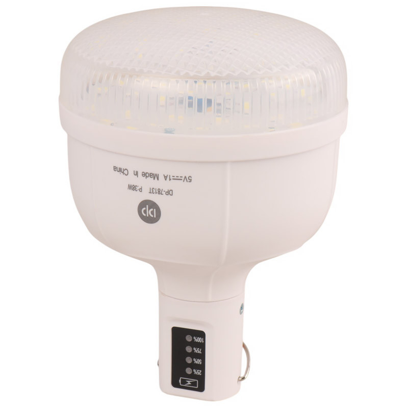 لامپ آویزدار شارژی DP-7813Tپنل خورشیدی