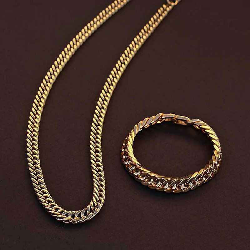 پکیج نیم ست Cartier مردانه طلایی مدل Zoris ساعت مچی رولکس طلایی مدل Date-just