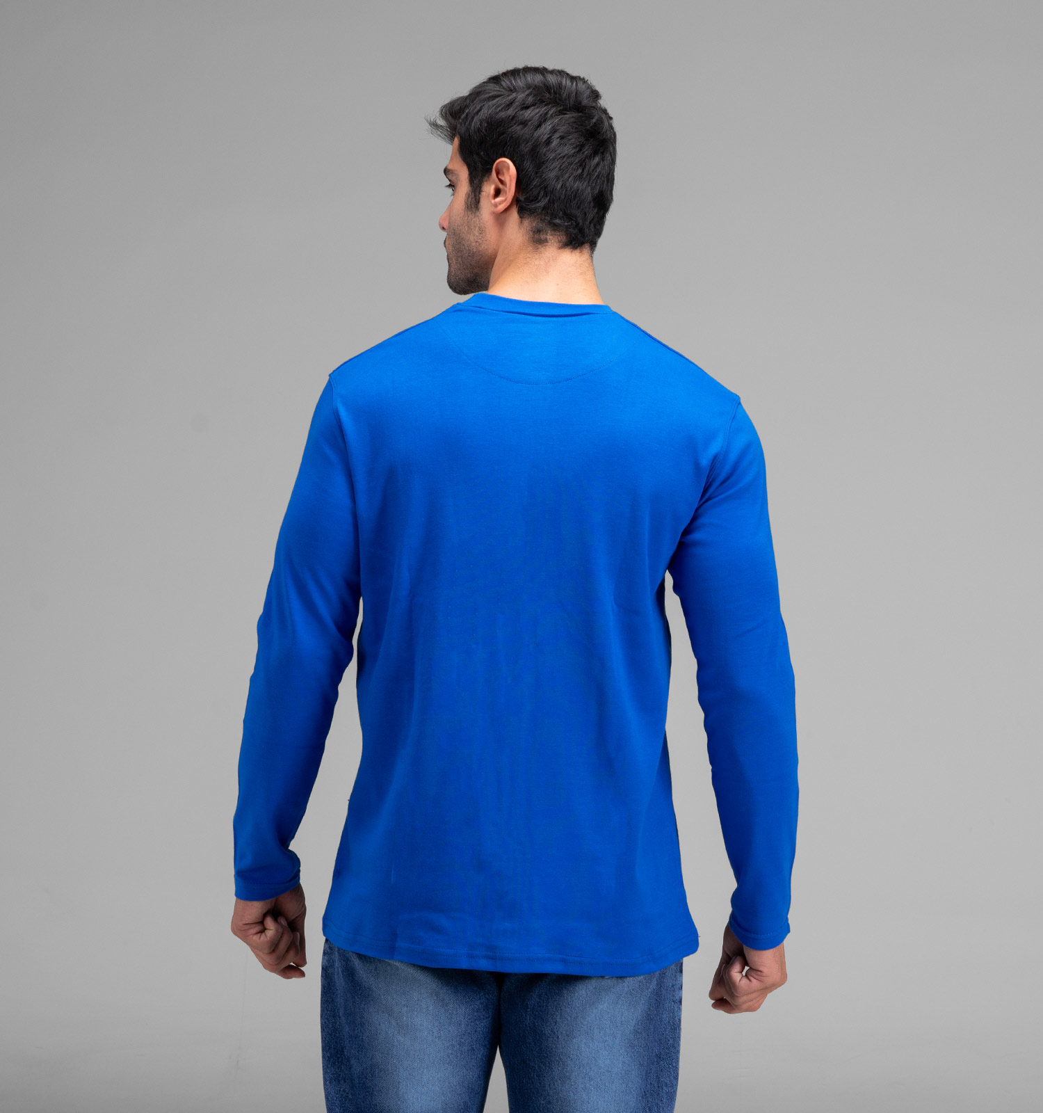 بلوز یقه گرد مردانه نخ پنبه ساده Levis مدل 48376