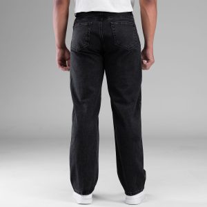 شلوار اسپرت جین نیم بگ مردانه مدل 48400