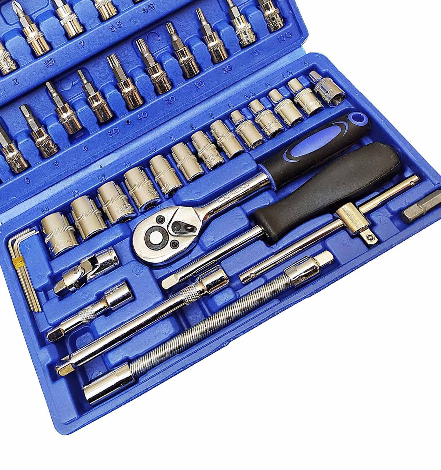 آچار بکس درایو 1 / 4 اینچ مجموعه 46 عددی مدل 48502