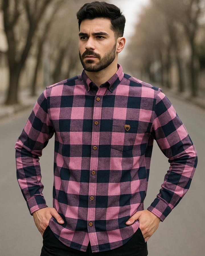 پیراهن مردانه مدل ATA کد 6409