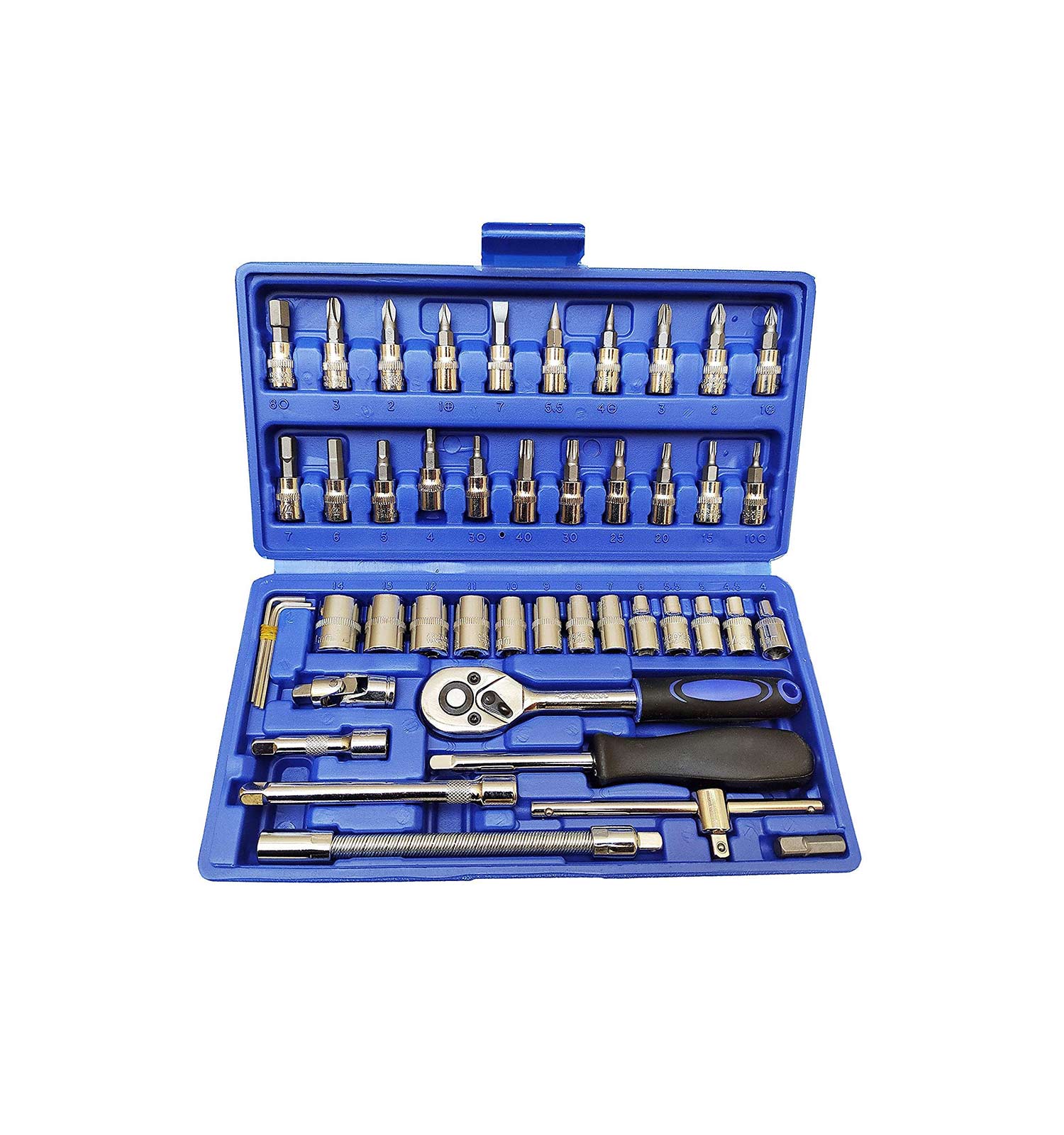 آچار بکس درایو 1 / 4 اینچ مجموعه 46 عددی مدل 48502