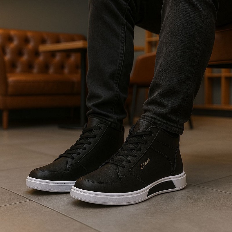 نیم بوت clarks مشکی