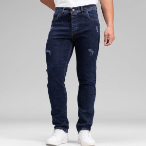 شلوار اسپرت جین راسته مردانه مدل 48449