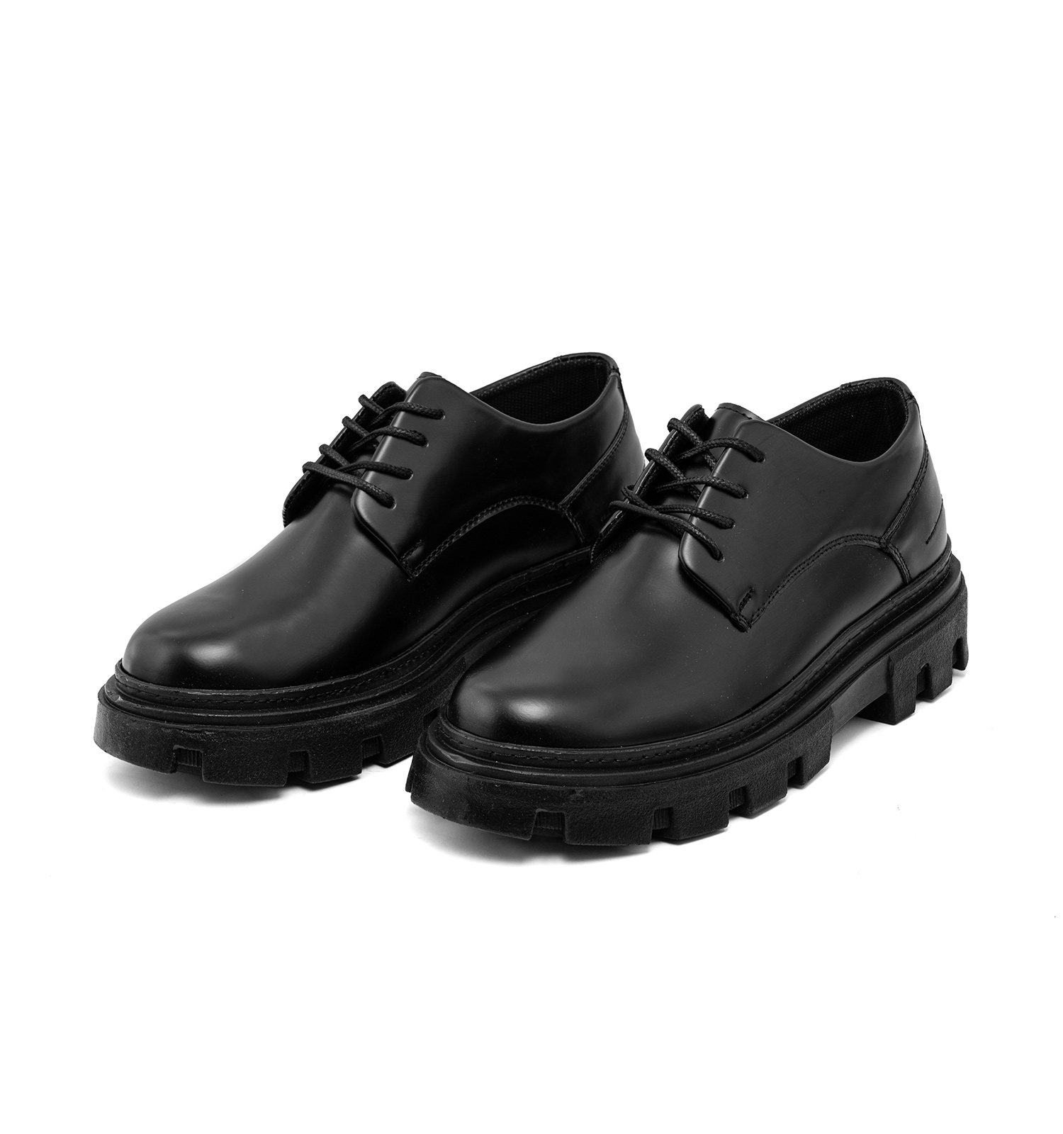 کفش رسمی مردانه چرم مصنوعی Loafers مشکی مدل 48468