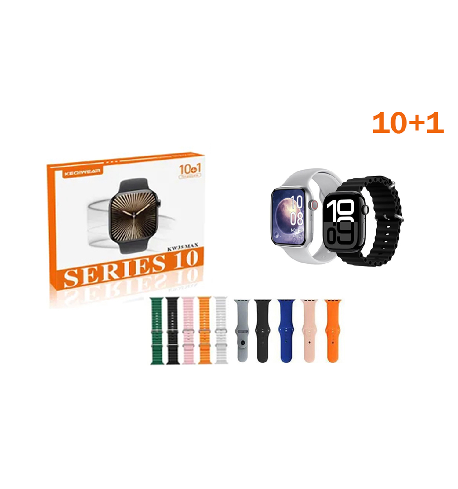 ساعت هوشمند KW 35 Max مدل 48500