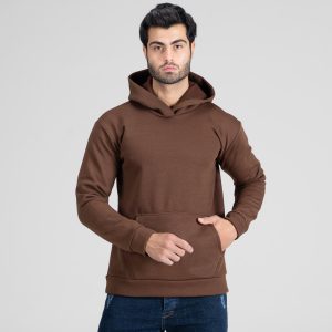 هودی مردانه کلاهدار ساده مدل 48510