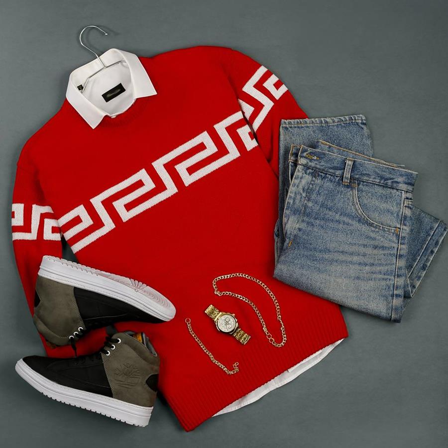 بافت مردانه V_Red مدل 3697