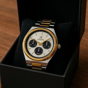 ساعت مچی مردانه collection مدل ik نقره ای طلایی کد 6403