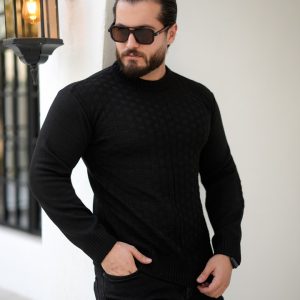 بافت مردانه مدل carlo مشکی کد 6422